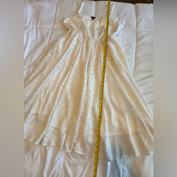 Torrid Elegant Cream Sleeveless Dress - Picture 6 of 14